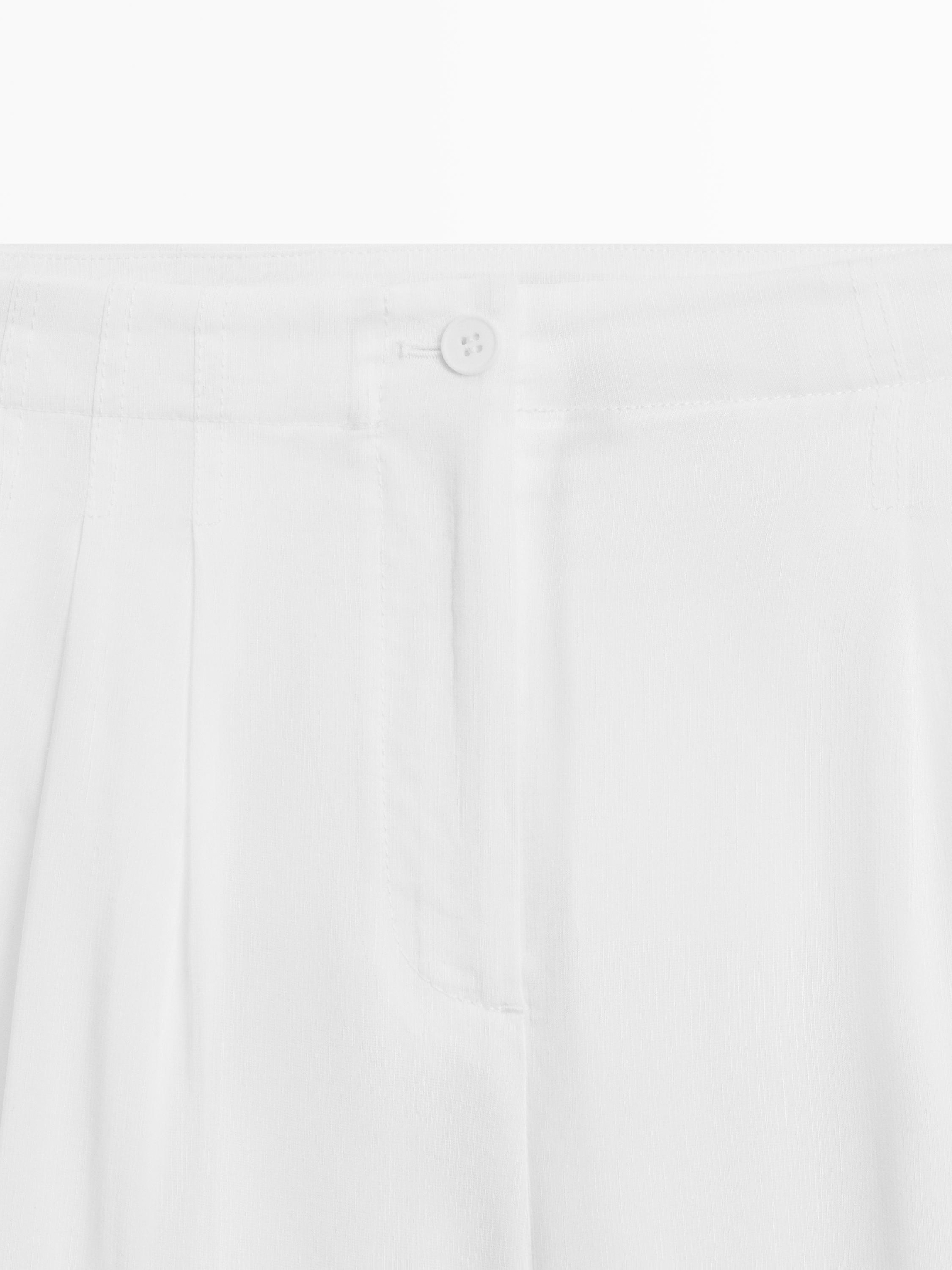 Pantalon fluide lin